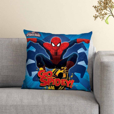 MARVEL Polyester Cushions Cover(40 cm*40 cm, Blue)