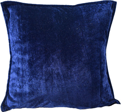 Dulhan Velvet Cushions Cover(40 cm*40 cm, Blue)