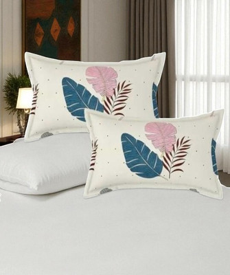 THF Cotton Cushions Cover(16 cm*16 cm, Pack of 2, Multicolor)