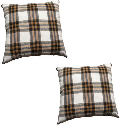 dabra Cotton Cushions & Pillows Cover(40 cm*40 cm, Pack of 2, Multicolor)