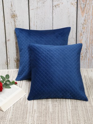 Flipkart SmartBuy Velvet Cushions Cover(Pack of 2, 40 cm*40 cm, Blue)