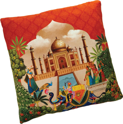 Maatir Velvet Cushions & Pillows Cover(40.6 cm*40.6 cm, Multicolor)