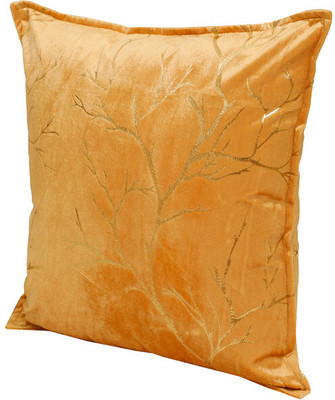 THE CONVERSION Velvet Cushions Cover(Pack of 2, 40 cm*40 cm, Gold)