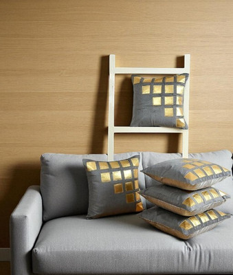 PRINCE GARMEN TS Velvet Cushions Cover(16 cm*16 cm, Pack of 5, Multicolor)