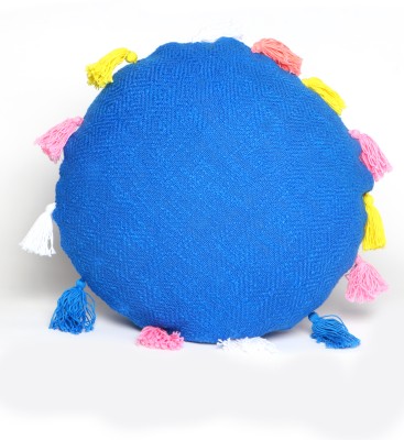 NUEVOSGHAR Plain Cushions Cover(40 cm*40 cm, Blue)