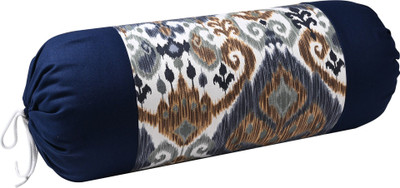 VHC Cotton Bolsters Cover(38 cm*71 cm, Pack of 2, Dark Blue)