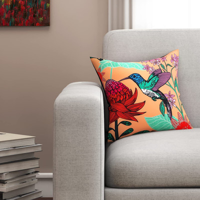 SEJ BY NISHA GUPTA Polyester Cushions Cover(40 cm*40 cm, Multicolor)