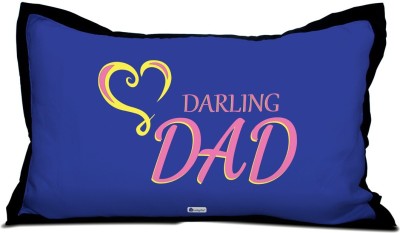 Indigifts Printed Pillows Cover(42.5 cm*67.5 cm, Blue)
