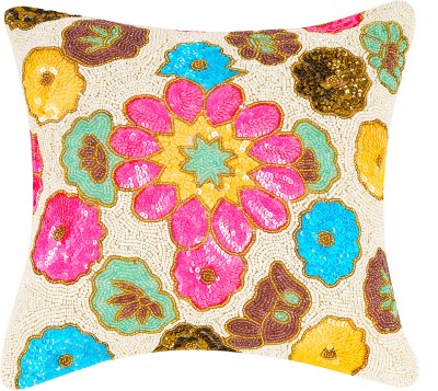 Aaditya Exports Silk Cushions & Pillows Cover(40.64 cm*40.64 cm, Multicolor)