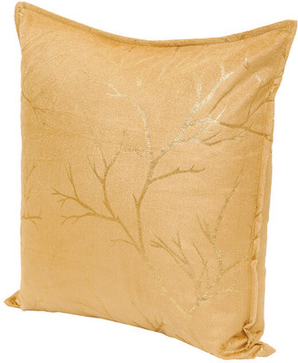 THE CONVERSION Velvet Cushions Cover(Pack of 2, 40 cm*40 cm, Beige)