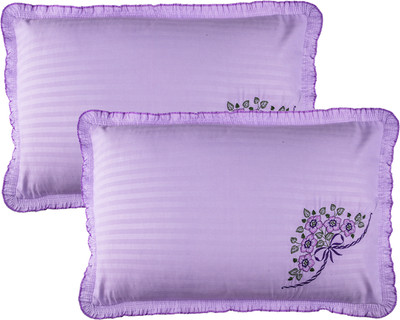 KUBER INDUSTRIES Cotton Pillows Cover(74 cm*50 cm, Pack of 2, Purple)