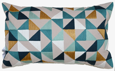 sidrahomestyles Polycotton Cushions & Pillows Cover(Pack of 2, 30 cm*50 cm, Multicolor)