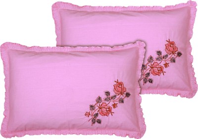 KUBER INDUSTRIES Cotton Pillows Cover(Pack of 2, 51 cm*74 cm, Pink)