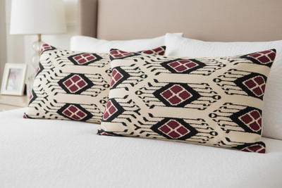 NK Textiles Cotton Pillows Cover(69 cm*45 cm, Pack of 2, White)