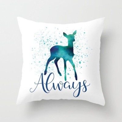 craft maniacs 3D Printed Cushions & Pillows Cover(40 cm*40 cm, Multicolor)