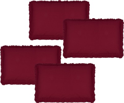 KUBER INDUSTRIES Cotton Pillows Cover(Pack of 4, 76 cm*53 cm, Maroon)