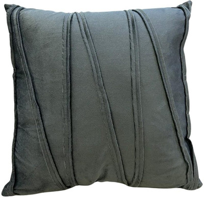 A&A Fabrics Polyester, Velvet Cushions & Pillows Cover(40.64 cm*40.64 cm, Grey)