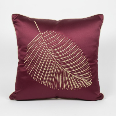 Vornexa Velvet Cushions & Pillows Cover(40 cm*40 cm, Red)