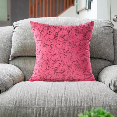 Nirwana Decor Velvet Cushions Cover(Pack of 5, 40 cm*40 cm, Pink)