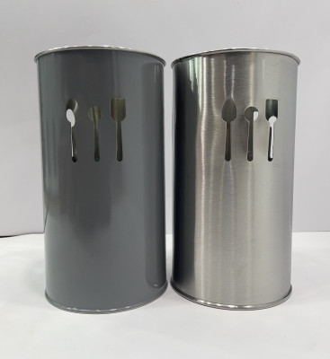 MARQUEONN Empty Cutlery Holder Case(GREY, SILVER  Holds 50 Pieces)