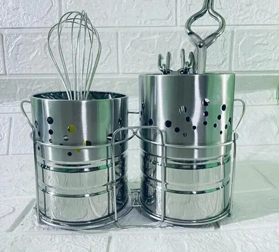 Wiretail Empty Cutlery Holder Case(sliver  Holds 1 Pieces)