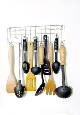 SHIVICREATIONS Empty Cutlery Holder Case(SILVER  Holds 12 Pieces)