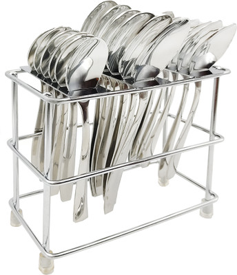 Alight Empty Cutlery Holder Case(silver  Holds 18 Pieces)