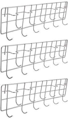 HEMSHIKA Empty Cutlery Holder Case(Silver  Holds 18 Pieces)