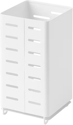 IKEA Empty Cutlery Holder Case(WHITE  Holds 10 Pieces)
