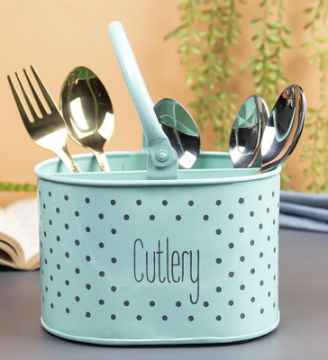 SONE KEY CHIDIYA Empty Cutlery Holder Case(Green  Holds 25 Pieces)