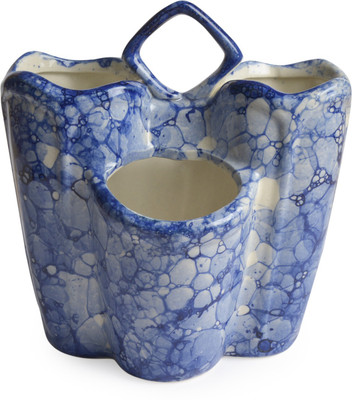 StyleMyWay Empty Cutlery Holder Case(Blue  Holds 24 Pieces)