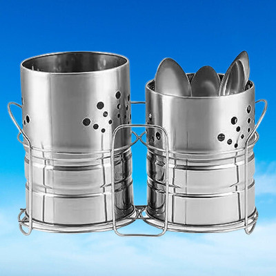 Wiretail Empty Cutlery Holder Case(sliver  Holds 1 Pieces)