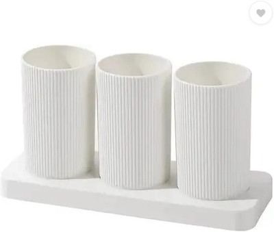 CountryLink Empty Cutlery Box Case(White  Holds 24 Pieces)