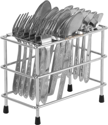 AONTAN ENTERPRISE Empty Cutlery Holder Case(silver  Holds 18 Pieces)