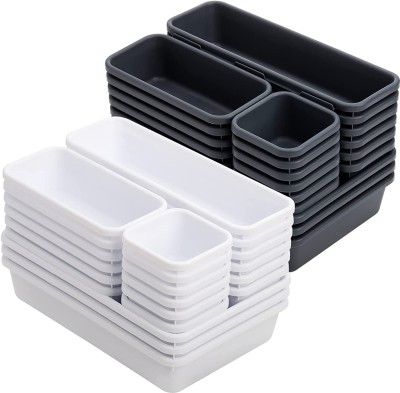 SUKHAD Empty Cutlery Holder Case(white  Holds 33 Pieces)