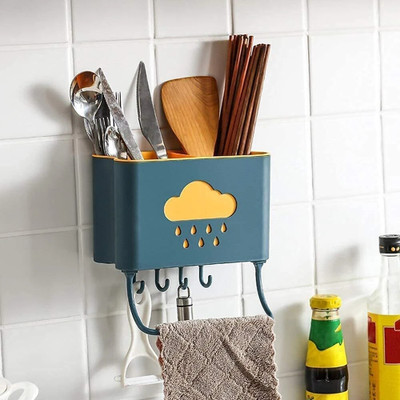 Tesot Empty Cutlery Holder Case(Multicolor  Holds 30 Pieces)