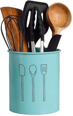 UV CO Empty Cutlery Holder Case(CUTLERY STAND AQUA  Holds 20 Pieces)