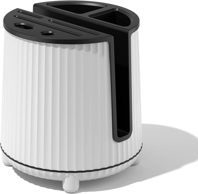 Marrone Empty Cutlery Holder Case(White  Holds 15 Pieces)