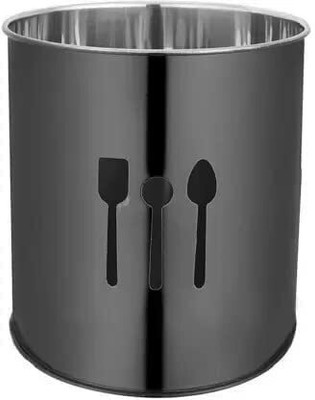 Luton Empty Cutlery Holder Case(BLACK  Holds 30 Pieces)