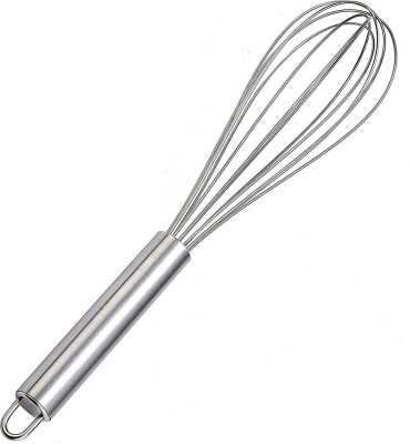 Romp and Role 50 W Silver Hand Blender(Stainless Steel Balloon Shape Wire Whisk for Egg Beater, Cake, Buttermilk)