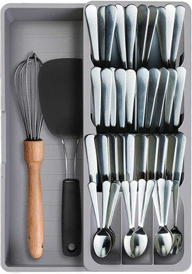 Aryamurti Empty Cutlery Box Drawer Case(MULTI COLOR  Holds 6 Pieces)