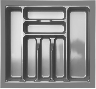 WallCare Empty Cutlery Holder Case(Grey  Holds 1 Pieces)