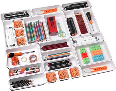 SUKHAD Empty Cutlery Holder Case(white  Holds 24 Pieces)