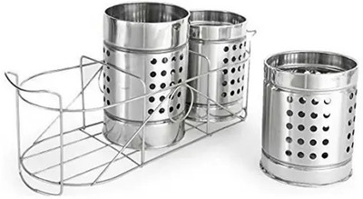 Waritail Empty Cutlery Holder Case(sliver  Holds 1 Pieces)
