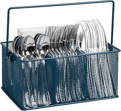 SAIFI HANDICRAFTS Empty Cutlery Box Case(Blue  Holds 1 Pieces)