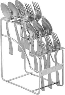Pingaksha Empty Cutlery Holder Case(steel  Holds 20 Pieces)