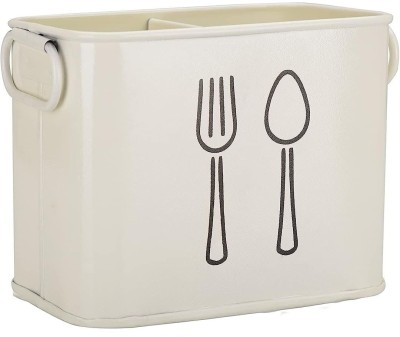 Cottage Crafts Empty Cutlery Holder Case(WHITE  Holds 24 Pieces)