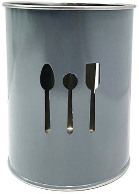 S CAPPER Empty Cutlery Holder Case(Grey  Holds 50 Pieces)