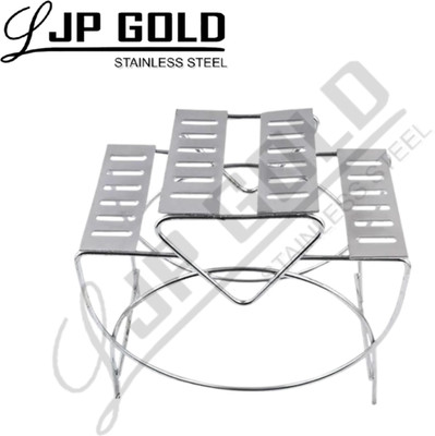 LJPGOLD Empty Cutlery Holder Case(silver  Holds 24 Pieces)