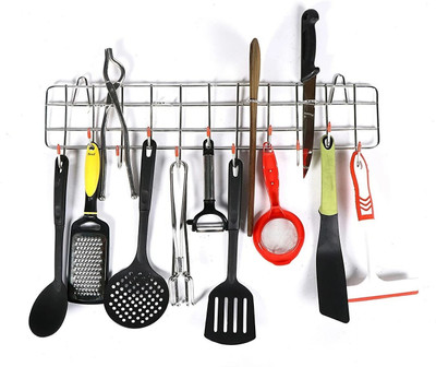 Jaga Empty Cutlery Holder Case(Silver  Holds 11 Pieces)